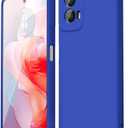 for Motorola Moto G Power 5G 2024 Phone Case Liquid Silicone, Thin Slim Soft Rubber Gel TPU Plain Simple Cover for Women Girl Cute, Matte Solid Color, Royal Blue