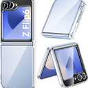 for Samsung Galaxy Flip 7 Case Clear, Shockproof Phone Case for Samsung  Flip 7 [Anti-Yellow], Crystal Clear Case Compatibel with Samsung Flip 7 - Transparent