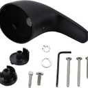 Shower Handle Replacement (100657) for Moen Lever Shower Handle, Compatible with Moen PosiTemp Valve Systems, Matte Black