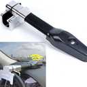 Vechkom Steering Wheel Lock Anti-Theft Device with Alarm Security Car Anti Theft Safety Lock Retractable Protection T-Lock