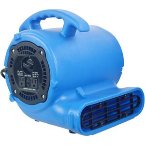 1/2hp 2800CFM Speed Air Mover Carpet Dryer Floor Fan Cooling Fan - Industrial Heavy Duty Abanico de Piso Blower Fan with High Power for Commercial and Industrial Use, Medium