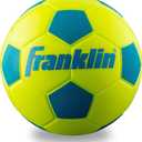 Franklin Sports Kids Foam Soccer Ball - Mini Soft Foam Youth Soccer Ball - Indoor + Outdoor Toy Soccer Ball for Kids - Probrite 6.5" Mini Foam Ball - Soft Backyard + Practice Toy Ball - Yellow