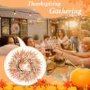 Fall Wreaths for Front Door with Fall Leaves Front Door Wreath Decor, Farmhouse Outdoor Fall Wreath, Large Autumn Wreaths for Outside/Indoor