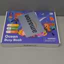 hahaland Busy Book for Toddlers 3-5 - Preschool Learning Activities Toys for Toddlers 3 Year Old - Montessori Toys for 3 Year Old - 27 Pages 15 Educational Concepts