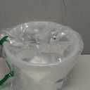 10 Inch Large Clear Nursery Pots with Drainage, 5 Pack Plastic Pots for Plants, Ideal Seedling Pots and Plant Pots for Vegetables, Orchids, Aloe, Indoor Outdoor Use (10 inch-5 Pack)