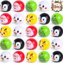 3 otters 25PCS Christmas Wind Up Toys for Kids, Christmas Stocking Stuffers Pull Back Toy Cars Set for Xmas Party Favors, Classroom Prize Gifts, Goodie Bag Fillers