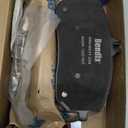 Bendix Priority1 CFM2209 Semi-Metallic Front Brake Pads for Select Models Mercedes-Benz A200,A220,CLA200,CLA250,EQB 250,EQB 300,EQB 350,G550,GLA250,GLB250,GLE350