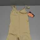 FeelinGirl Shapewear Bodysuit Tummy Control Seamless Sculpting Hip Enhancer Body Shaper for Women (Medium-Large, Khaki)