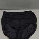 Vanity Fair Women's Illumination Hi Cut Panty 13108, Black Multi, 10