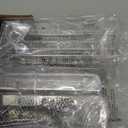 MaxGear 4 Pack Acrylic Business Card Holder for Desk, Clear Desktop Business Card Display Stand with 8 Pockets, 4-Tier Freestanding Card Organizer for Office, Reception, Countertop