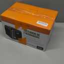 Black Toaster 2 Slice, Extra Wide Slot Toaster for Bagels, Bread, Waffles, 7 Shade Settings, 4 Main Functions, Removable Crumb Tray, 900 Watts Toasters, Black Stainless Steel