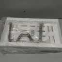 Magheo 2 Pack Expandable Food Storage Container Lid Organizers, 22" Pots and Pans Organizer Under Cabinet with 9 Adjustable Dividers Pot and Pan Lid Holders Rack Inside Cabinet(White)