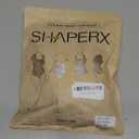 SHAPERX Strapless Shorts Bodysuit for Women Tummy Control Shapewear Seamless Sculpt Body Shaper with Removable Straps, Size S/M