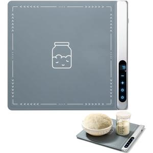 Sourdough Starter Warmer, Sourdough Starter Warming mat with Precise 1F Thermostat Control (70-105F), Upgrade High-tech Graphene Heating, Bread Warmer Mat with Sourdough Starter Warmer