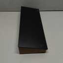 Desktop Black Glass Dry Erase Board with Wood Organizers for Small Office Supplies, Desk Whiteboard with Drawer for Home Office Cubicle, Accessories Included, Yeoux