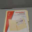 Esselte Ltd 10771 Pendaflex Divide it Up File Folders 11.625x9.5 Manila