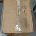 Marsail Mattress Topper Queen, 3-inch Gel Memory Foam, Bed Topper for Queen Size Bed, Soft for Sleeper Sofa, RV, Camper, CertiPUR-US Certified (Blue and White)