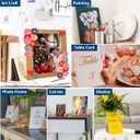 3 Inch Self-adhensive Cardboard Easel Backs, Pack of 60 Picture Frame and Art Paper Easel Stand, Use for Photos, Signs, Crafts and Cardboard Stands for Display