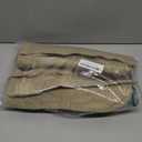 AddGrace Anti-Slip Bar Stool Cushions Square Bar Stool Seat Cushions with Ties Set of 4 Small Square Chair Pads with Machine Washable Cover 12"X12"X2" (Beige)