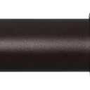 Briofox Bronze Curtain Rods for Windows 48 To 84 Inch, 1 Inch Heavy Duty Adjustable Curtain Rod With Modern Decorative End Cap Finials WIth BracketsNOT TENSION ROD (28"-88")