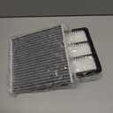 Engine+Cabin Air Filters Fit Honda Civic 22-26, Accord 23-25, CR-V CRV 23-26 (ALL ONLY FIT 1.5L) Engine Filter Replace Cabin Filter Accessories# CF11182 17220-64A-A00 (Not for Hybrid 2.0L!)