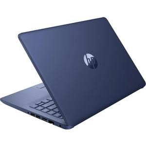 HP 14" HD Laptop, Windows 11, Intel Celeron Dual-Core Processor Up to 2.60GHz, 4GB RAM, 64GB SSD, Webcam, Dale Blue 