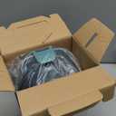 Electric Lunch Box Food Heater, 80W Portable Warmer for Car Truck Work with 304 Stainless Steel Container, 12V/24V/110V Green Heated Lunch Box Suitable for Ideal Driver/Work/Gift