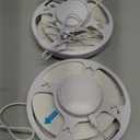 2 Packs Flea Traps for Inside Your Home with 6 Sticky Pads, Fleas Light Traps Kills Fleas in House, Hanging Flea Lamp with USB Cable Pest Control for Bugs Moths Gnats Indoor and Outdoor