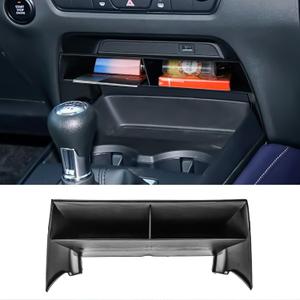 TACOBRO Center Console Tray Compatible with 2020 2021 2022 2023 2024 2025 2026 Mazda CX-30 Accessories, CX30 Insert Organizer Secondary Storage Compartment ABS Material