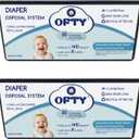 Diaper Refill Bags [60 Count] Compatible with Easy Roll Pail: 7-Layer Leakproof Design | Holds 2820+ Newborn Diapers (16 Month Supply) | Superior Odor Control for Baby & Nursery