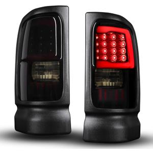 MAYELLO Black LED Tube Tail Lights Fit for 19942001 Dodge Ram 1500 & 19942002 Ram 2500 3500, Upgraded Blackout Rear Lamps