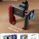 JOYROOM Motorcycle Bike Phone Mount Holder - Bicycle Handlebar Cell Phone Holder - Stroller Scooter Phone Clip for iPhone Samsung Galaxy 4.7''-7'' Smartphones
