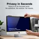 iMac 24" Screen Protector, Hanging Anti Spy Privacy Shield