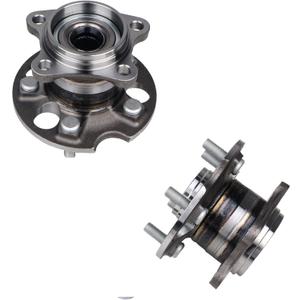 KUSATEC 512284 Rear Wheel Bearing Hub Assembly 2-Pack for 2004-2006 Lexus RX330 2007-2009 Lexus RX350 2006-2008 Lexus RX400h 2004-2013 Toyota Highlander 2009-2016 Toyota Venza, 5 Lug w/ABS
