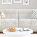 Narrow Side Table with Charging Station Set of 2, Small End Table for Small Spaces, Skinny Nightstands Set 2 with Storage Basket, 3 Tier Sofa Bedside Tables for Living Room,Bedroom, White (Power(19.6"Dx7.9"Wx25.2"H))