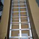 VEVOR 7.5ft Aluminum Ramps, 1500 lbs Folding Loading Ramps (1 pcs Set) for Pickup Trucks Bed, Trailers Ramp with Load Straps for Dirt Bike 89" L x 12" W