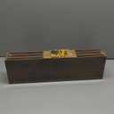 BAYKA Floating Shelves for Wall, 22.5 Inch Rustic Wood Wall Mounted Shelving for Bathroom, Bedroom, Living Room, Kitchen & Book, Hanging Display Decor Shelf with 22 lbs (Rustic Brown,Set of 3)