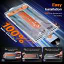 LK for Nintendo Switch 2 Screen Protector [2025 Verision] One-Pull Install &Auto-Dusting 0 Bubble, Switch 2 Screen Protector Tempered Glass, Anti-Scratch, Full Coverage HD Ultra, 2 Pack