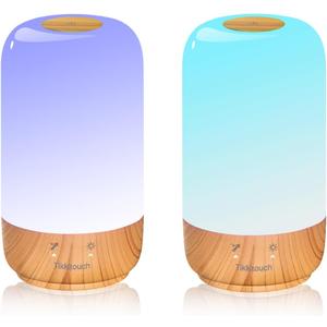 Tikkitouch Couple Lamps Long Distance Touch Mothers Day Gift for Mom & Loved Ones, WiFi and Bluetooth Setup, Set of 2