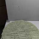 Smiry Bathroom Rugs Mat Round 24x24, Soft Absorbent Chenille Bath Rugs, Non Slip Rubber Backing Machine Washable Quick Dry Bath Mats for Bathroom Floor, Tub, Shower, Home Accessories, Sage Green
