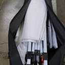 10x20 Pop Up Canopy with 0/4/6 Sidewalls, Beach Ten with One Push Setup, Heavy Duty Outdoor Instant Canopy Tent with Portable Roller Bag, Silver Coated Top, 3 Adjustable Height, Sandbags (White)