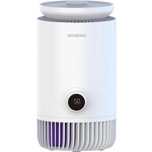 2 in 1 Air Purifier and Evaporative Humidifier Combo for Bedroom, H13 True HEPA Filter, Cool Mist-Free Air Humidifier evaporative WIFI Connect