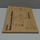 Cat Litter Mat - 23.2'' x 14.6'' Small Litter Trapping Mat, Easy to Clean Litter Box Mat, Waterproof, Urine-Proof, Non-Slip Kitty Litter Mats for Floor, Beige