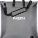 Buffalo Gear Fish Bag with Airtight Waterproof Zipper (Black-25x23 in)