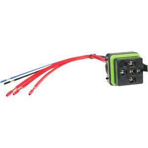 HELLA H84709001 Pig-Tail Wire Harness for Mini ISO Weatherproof Relays