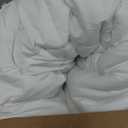 Bedsure Comforter Duvet Insert - Quilted Comforters King Size, All Season Duvet, GentleSoft Down Alternative Bedding, with 8 Tabs, Gifts for Women/Men, White, King 90 x 102 Inches