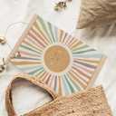 MAQIKA You Are My Sunshine Poster Framed with Wood Hanger Set of 2, Sunshine Nursery Wall Decor, Inspirational Quotes Canvas Art 12x16 Inch