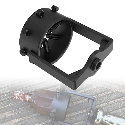 DITKOK Heavy-Duty ATV/UTV CV Axle Removal Tool, 95mm OD CV Axle Puller Tool with Powder-Coated Surface, Axle Puller with Reinforced Gussets for ATVs/UTVs, Fits 5/8"-18 Slide Hammers (Not Included)