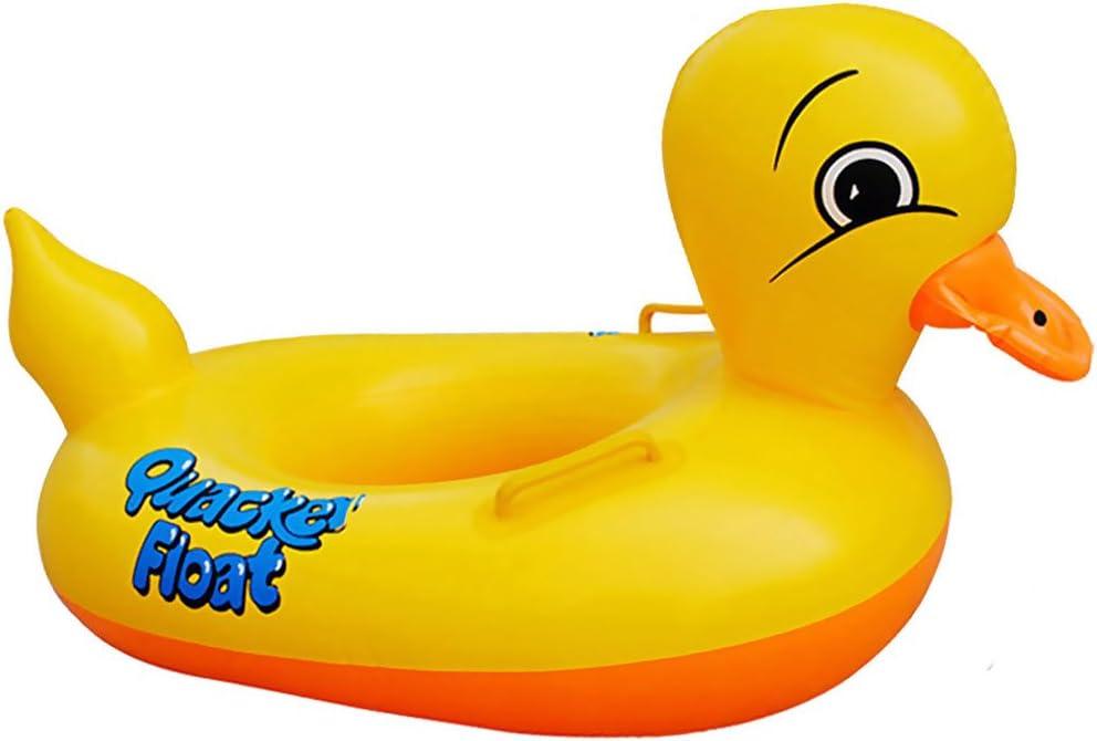 Sealive Inflatable Rubber Duck Pool Float for Kids, Swimming Pool Floats Boat Seats Beach Toy, Baby Shower Bath Seat Tub Water Fun Games Toys for Toddler