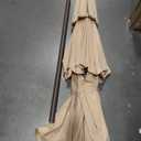 9' Outdoor Patio Umbrella, Outdoor Table Umbrella, Yard Umbrella, Market Umbrella with 8 Sturdy Ribs, Push Button Tilt and Crank